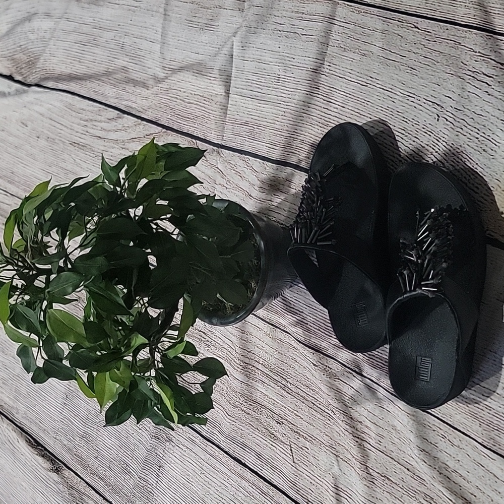 Fitflop Black Women's Sandals - Picture 5 of 5